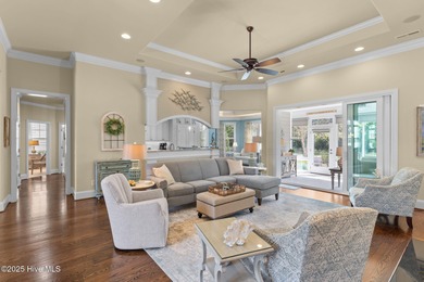 Wait no longer this pristine Fogleman custom-built home sits in on Cape Fear National At Brunswick Forest in North Carolina - for sale on GolfHomes.com, golf home, golf lot