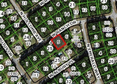 Buildable Lot in Citrus Springs presents an excellent on Citrus Springs Country Club in Florida - for sale on GolfHomes.com, golf home, golf lot