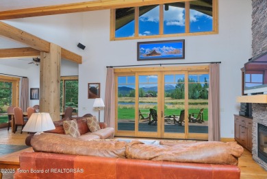 Enjoy this perfectly sized home with open space living 2,814 sq on Teton Springs Resort and Club in Idaho - for sale on GolfHomes.com, golf home, golf lot