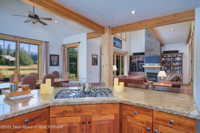 Enjoy this perfectly sized home with open space living 2,814 sq on Teton Springs Resort and Club in Idaho - for sale on GolfHomes.com, golf home, golf lot