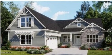 Introducing The Shoal in the Craftsman Elevation, a stunning new on Ocean Ridge Plantation in North Carolina - for sale on GolfHomes.com, golf home, golf lot