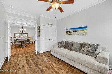 Experience elegant, low-maintenance living in this stunning on Cape Fear National At Brunswick Forest in North Carolina - for sale on GolfHomes.com, golf home, golf lot