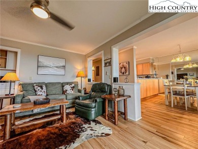 Beautifully updated turnkey unit with luxury vinal plank floors on Beech Mountain Club in North Carolina - for sale on GolfHomes.com, golf home, golf lot