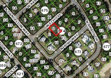 Buildable Lot in Citrus Springs presents an excellent on Pine Ridge Community Golf and Country Club in Florida - for sale on GolfHomes.com, golf home, golf lot