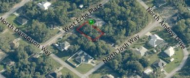 Buildable Lot in Citrus Springs presents an excellent on Pine Ridge Community Golf and Country Club in Florida - for sale on GolfHomes.com, golf home, golf lot