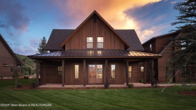 This brand-new custom home in Teton Reserve sits on one of the on Teton Reserve in Idaho - for sale on GolfHomes.com, golf home, golf lot