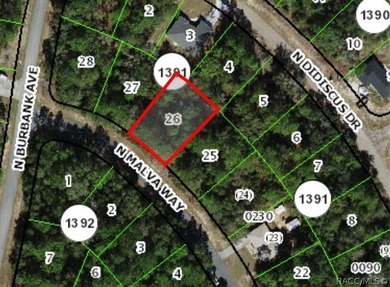 Buildable Lot in Citrus Springs presents an excellent on Citrus Springs Country Club in Florida - for sale on GolfHomes.com, golf home, golf lot