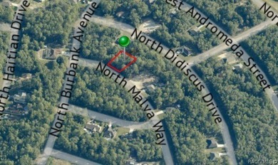 Buildable Lot in Citrus Springs presents an excellent on Citrus Springs Country Club in Florida - for sale on GolfHomes.com, golf home, golf lot