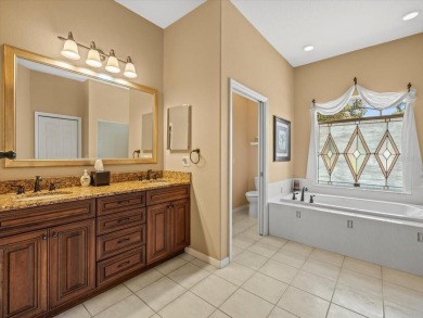 Location, location, location! This 1996 Lindhorst built Custom on Glen Lakes Country Club in Florida - for sale on GolfHomes.com, golf home, golf lot