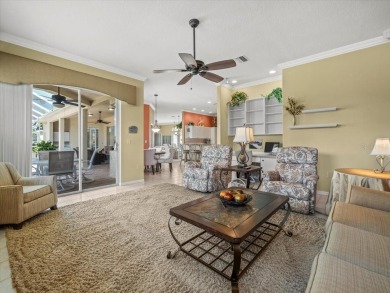 Location, location, location! This 1996 Lindhorst built Custom on Glen Lakes Country Club in Florida - for sale on GolfHomes.com, golf home, golf lot