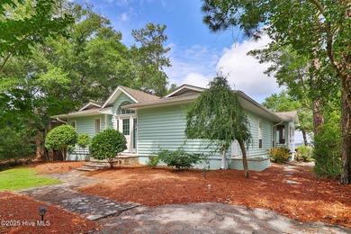 Nestled in a private setting at the end of a cul-de-sac, this on The Country Club of the Crystal Coast in North Carolina - for sale on GolfHomes.com, golf home, golf lot