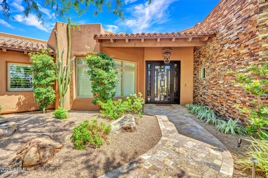 The charm, comfort, & quiet elegance of this outstanding on Desert Highlands Golf Club in Arizona - for sale on GolfHomes.com, golf home, golf lot