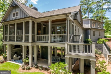 Stunning Golf Course Home in Prestigious Reynolds Landing at on Reynolds Lake Oconee - The Landing in Georgia - for sale on GolfHomes.com, golf home, golf lot