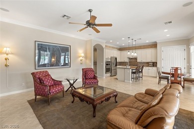 Nestled in the guard-gated Renaissance community of Seven Hills on Rio Secco Golf Club in Nevada - for sale on GolfHomes.com, golf home, golf lot