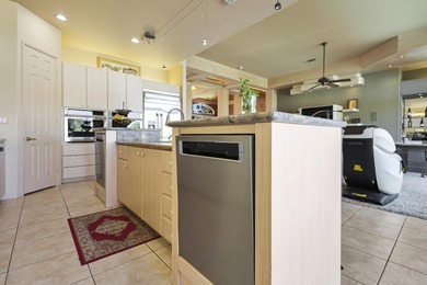 Stunning custom home built by Fox Brothers, sits on an elevated on Bermuda Dunes Country Club in California - for sale on GolfHomes.com, golf home, golf lot