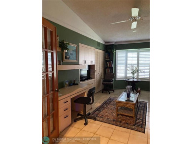 Spacious 3 bedroom 2 1/2 bath corner Lakefront Villa.  Detached on Boca Delray Golf and Country Club in Florida - for sale on GolfHomes.com, golf home, golf lot