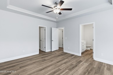 The Kent is a stunning open-concept home designed for effortless on Harbour Point Golf Club in North Carolina - for sale on GolfHomes.com, golf home, golf lot