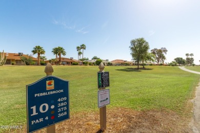Look no more! Great opportunity to own this charming 2-bedroom on Pebblebrook Golf Course in Arizona - for sale on GolfHomes.com, golf home, golf lot