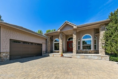 Custom single level home on Genoa's Lakes Golf Course, host of on Genoa Lakes Golf Club - Lakes Course in Nevada - for sale on GolfHomes.com, golf home, golf lot