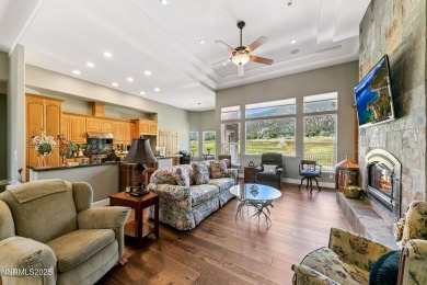 Custom single level home on Genoa's Lakes Golf Course, host of on Genoa Lakes Golf Club - Lakes Course in Nevada - for sale on GolfHomes.com, golf home, golf lot