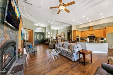 Custom single level home on Genoa's Lakes Golf Course, host of on Genoa Lakes Golf Club - Lakes Course in Nevada - for sale on GolfHomes.com, golf home, golf lot