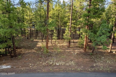 Nice level, buildable lot with lots of pine trees in the Pinetop on Pinetop Lakes Country Club in Arizona - for sale on GolfHomes.com, golf home, golf lot