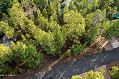 Nice level, buildable lot with lots of pine trees in the Pinetop on Pinetop Lakes Country Club in Arizona - for sale on GolfHomes.com, golf home, golf lot