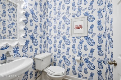 Welcome to 201 Glenwood Street, a beautifully updated home in on Palm Valley Golf Club in Florida - for sale on GolfHomes.com, golf home, golf lot