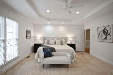 Live luxuriously in the heart of Holly Springs' sought-after on Devils Ridge Golf Club in North Carolina - for sale on GolfHomes.com, golf home, golf lot