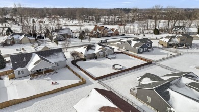 Welcome to your dream home nestled on the picturesque Stonehenge on Stonehenge Golf Club in Indiana - for sale on GolfHomes.com, golf home, golf lot