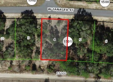 Buildable Lot in Citrus Springs presenting an excellent on Pine Ridge Community Golf and Country Club in Florida - for sale on GolfHomes.com, golf home, golf lot