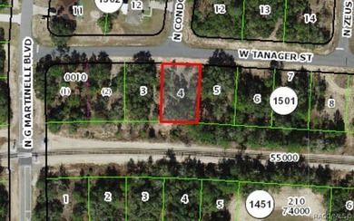 Buildable Lot in Citrus Springs presenting an excellent on Pine Ridge Community Golf and Country Club in Florida - for sale on GolfHomes.com, golf home, golf lot