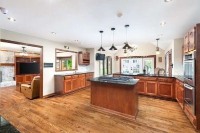 Welcome to this exquisite home nestled down a tree-lined street on White Eagle Golf Club in Illinois - for sale on GolfHomes.com, golf home, golf lot