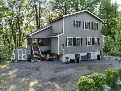 Wake up to the sounds of nature, unwind by the fire, and take in on The Hideout Golf in Pennsylvania - for sale on GolfHomes.com, golf home, golf lot