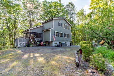 Wake up to the sounds of nature, unwind by the fire, and take in on The Hideout Golf in Pennsylvania - for sale on GolfHomes.com, golf home, golf lot