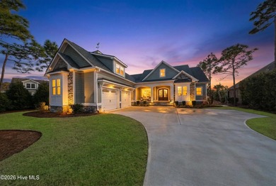 Designed by renowned builder George Crane and completed in 2023 on Members Club At St. James Plantation in North Carolina - for sale on GolfHomes.com, golf home, golf lot