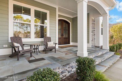 Designed by renowned builder George Crane and completed in 2023 on Members Club At St. James Plantation in North Carolina - for sale on GolfHomes.com, golf home, golf lot