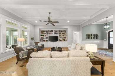 Designed by renowned builder George Crane and completed in 2023 on Members Club At St. James Plantation in North Carolina - for sale on GolfHomes.com, golf home, golf lot