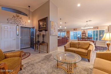 Beautifully customized home located on a golf course lot with on Tuscany Falls At Pebble Creek in Arizona - for sale on GolfHomes.com, golf home, golf lot