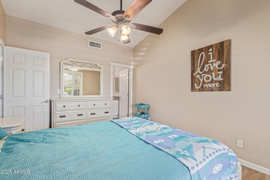 A rare find fully furnished! Lovely 2-bed 2bath home in an on Country Meadows Golf Club in Arizona - for sale on GolfHomes.com, golf home, golf lot