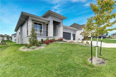 Hilmann Homes brings the Chesapeake Ranch with 5 bedrooms to on Heritage Park Golf Course in Kansas - for sale on GolfHomes.com, golf home, golf lot