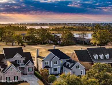 Commanding exceptional Intracoastal Waterway and golf course on Country Club of Landfall in North Carolina - for sale on GolfHomes.com, golf home, golf lot