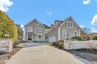 Commanding exceptional Intracoastal Waterway and golf course on Country Club of Landfall in North Carolina - for sale on GolfHomes.com, golf home, golf lot