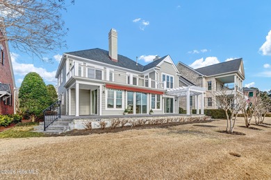 Commanding exceptional Intracoastal Waterway and golf course on Country Club of Landfall in North Carolina - for sale on GolfHomes.com, golf home, golf lot