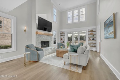 Commanding exceptional Intracoastal Waterway and golf course on Country Club of Landfall in North Carolina - for sale on GolfHomes.com, golf home, golf lot