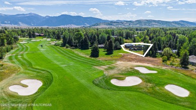 Golf course setting meets mountain modern design. Sitting on the on Jackson Hole Golf and Tennis Club in Wyoming - for sale on GolfHomes.com, golf home, golf lot