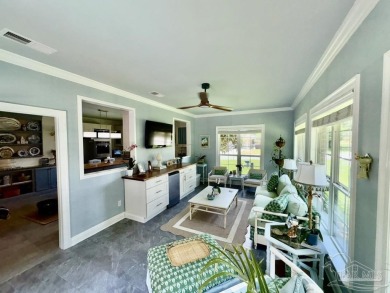 This stunning custom built 2 story brick home on 9th fairway in on Scenic Hills Country Club in Florida - for sale on GolfHomes.com, golf home, golf lot