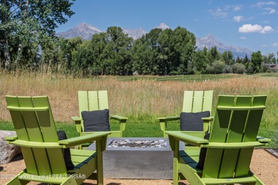 Golf course setting meets mountain modern design. Sitting on the on Jackson Hole Golf and Tennis Club in Wyoming - for sale on GolfHomes.com, golf home, golf lot