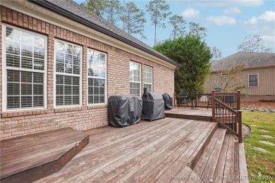 STUNNING CUSTOM HOME located on the 12th hole of Carolina Trace on Carolina Trace Country Club in North Carolina - for sale on GolfHomes.com, golf home, golf lot