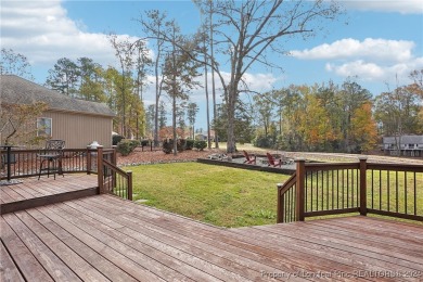 STUNNING CUSTOM HOME located on the 12th hole of Carolina Trace on Carolina Trace Country Club in North Carolina - for sale on GolfHomes.com, golf home, golf lot